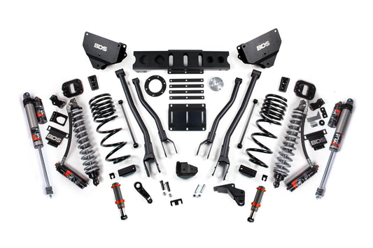 BDS 4 Inch Coilover Lift Kit FOX 2.5 Ram 2500 Diesel 4WD (2014-2018)