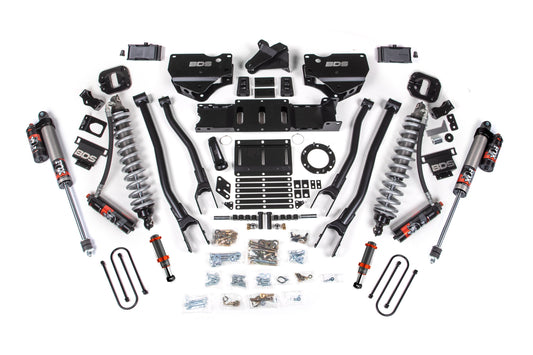 BDS 4” 4-Link Lift Kit w/ FOX 2.5 Performance Elite Coilovers – Ram 3500 4WD Diesel (2019–2024)