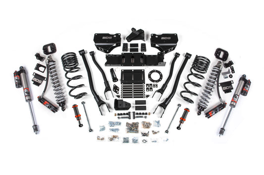 BDS 6 Inch Lift Kit 4-Link FOX 2.5 Performance Elite Ram 2500 4WD Diesel (2019–2024)