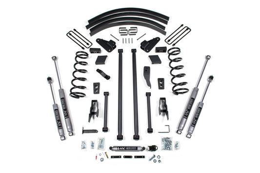 BDS Suspension 5 Inch Long Arm Suspension Lift Kit Dodge Ram 2500 3500 4WD (2000–2002)