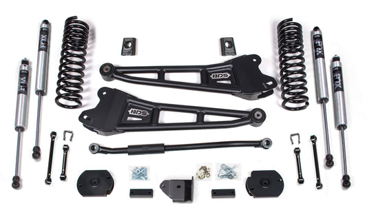 BDS 3 Inch Lift Kit Radius Arm Ram 2500 Diesel 4WD (2019–2024)
