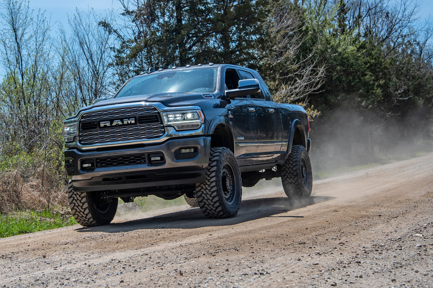 BDS 5.5 Inch Radius Arm Lift Kit Ram 2500 Rear Air Ride Gas 4WD (2019–2024)