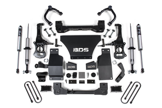 BDS 4 Inch Lift Kit Chevy Silverado 1500 & GMC Sierra 1500 4WD (2025-2026)