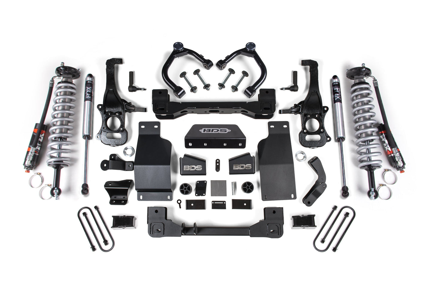BDS Suspension FOX Performance Elite 4 Inch Coilover Lift Kit Chevy Silverado GMC Sierra 1500 4WD Diesel (2025-2026)