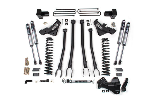 BDS 5 Inch 4-Link Lift Kit Ford F250 & F350 Gas 4WD (2023-2026)