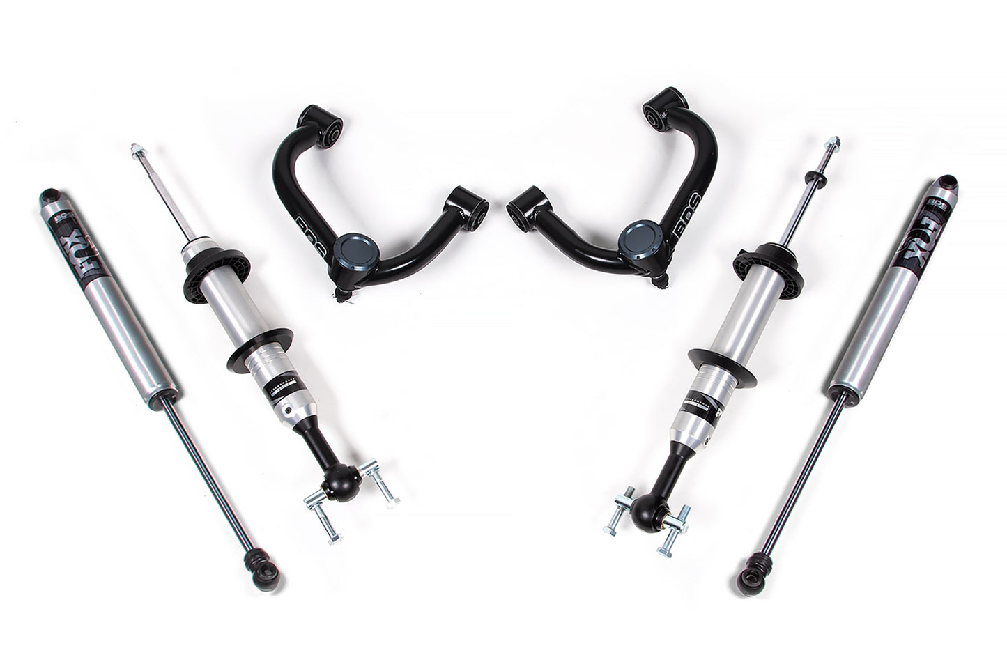 BDS 2 Inch Leveling Kit FOX 2.0 Snap Ring Struts for Ford F150 4WD (2021–2026)