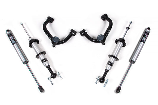 BDS 2 Inch Leveling Kit FOX 2.0 Snap Ring Struts for Ford F150 4WD (2021–2026)