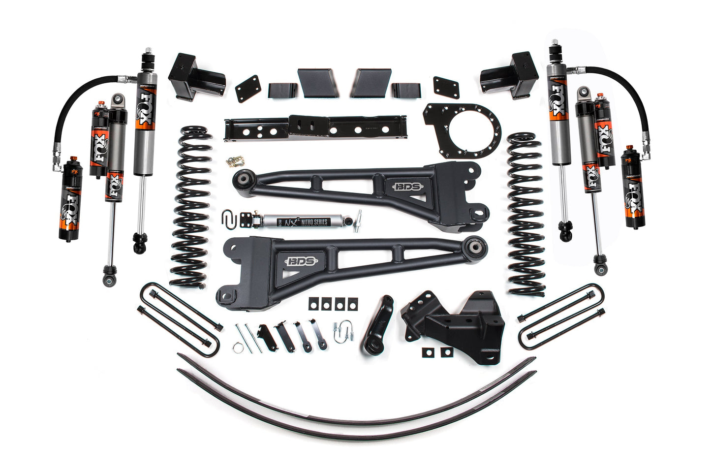 BDS Suspension 6 Inch Lift Kit Ford F250 F350 4WD Diesel (2017-2019)