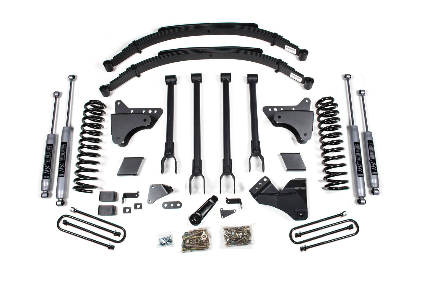 BDS Suspension 6 Inch Lift Kit Ford F250 F350 Super Duty 4WD Gas (2005-2007)