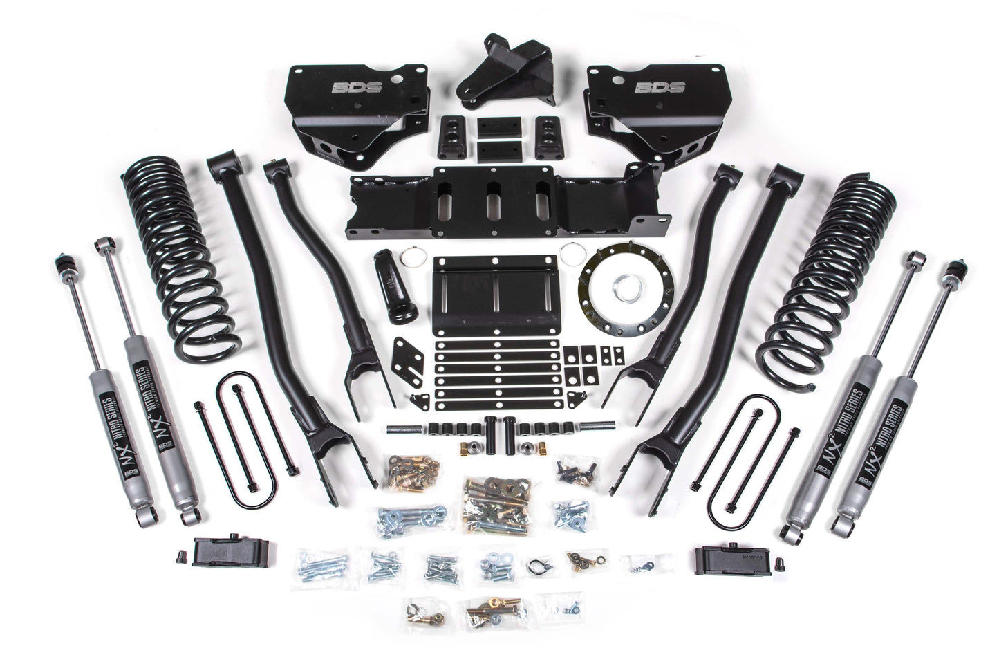 BDS Suspension 4 Inch Lift Kit Ram 3500 4WD Diesel (2019-2024)