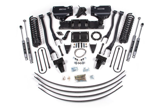 BDS Suspension 8 Inch Lift Kit Ram 3500 4WD Diesel (2019-2024)