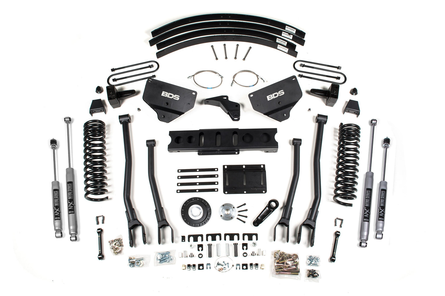 BDS Suspension 8 Inch Lift Kit Ram 3500 4WD Diesel (2013-2018)