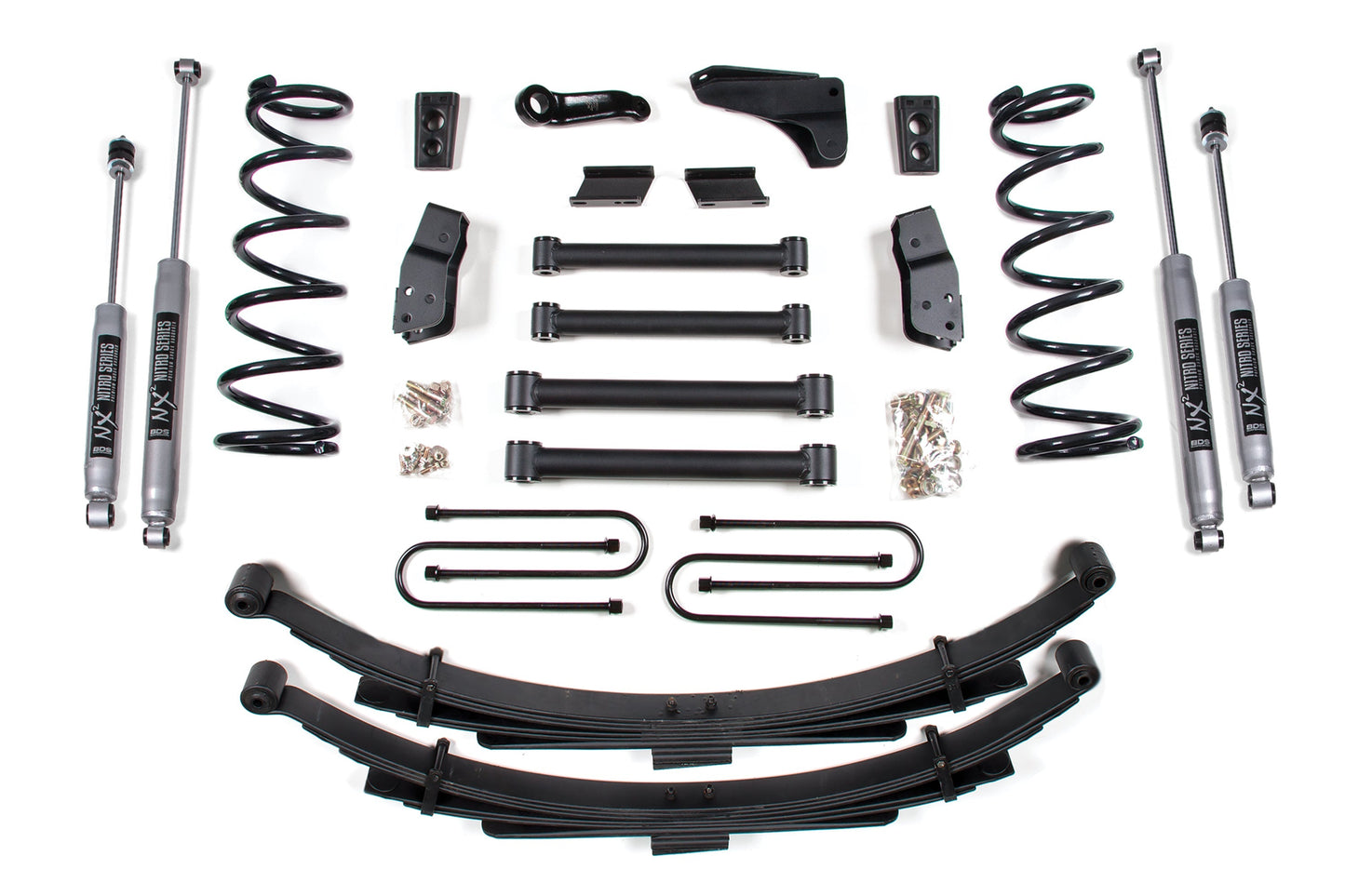 BDS 6 Inch Suspension Lift Kit w/ FOX 2.0 Performance Series Shocks Dodge Ram 2500 & 3500 4WD Diesel (2003–2007)