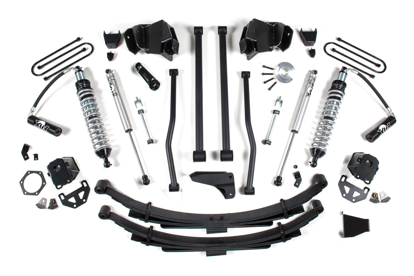 BDS 8 Inch Lift Kit Long Arm FOX 2.5 Coilover Conversion Dodge Ram 2500 Diesel 4WD (2009–2013)
