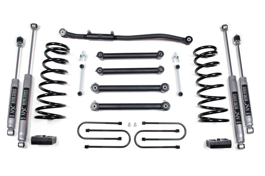 BDS Suspension 3 Inch Lift Kit Dodge Ram 2500 (2003–2013) & Ram 3500 (2003–2012) 4WD Gas