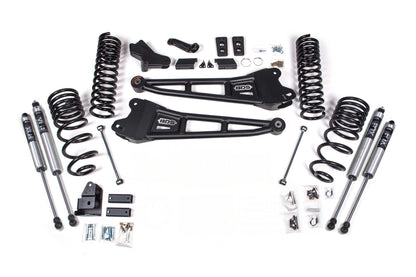 BDS Suspension FOX 2.5 HTO 4 Inch Radius Arm Lift Kit Ram 2500 4WD Diesel (2025-2026))