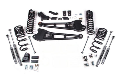 BDS Suspension FOX 2.5 HTO 4 Inch Radius Arm Lift Kit Ram 2500 4WD Diesel (2025-2026))