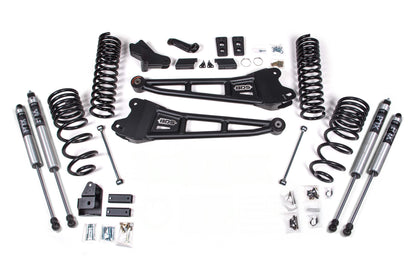 BDS Suspension FOX 2.5 HTO 4 Inch Radius Arm Lift Kit Ram 2500 4WD Diesel (2025-2026))