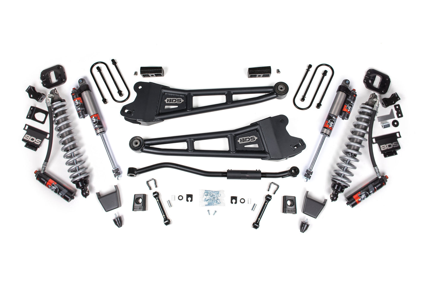 BDS 3 Inch Radius Arm Lift Kit FOX 2.5 Elite Coilovers Ram 3500 Diesel (2013-2018)