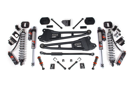 BDS 3 Inch Lift Kit FOX 2.5 Performance Elite Coilover Conversion Radius Arm for Ram 2500 Diesel 4WD (2014–2018) (2025–2026)