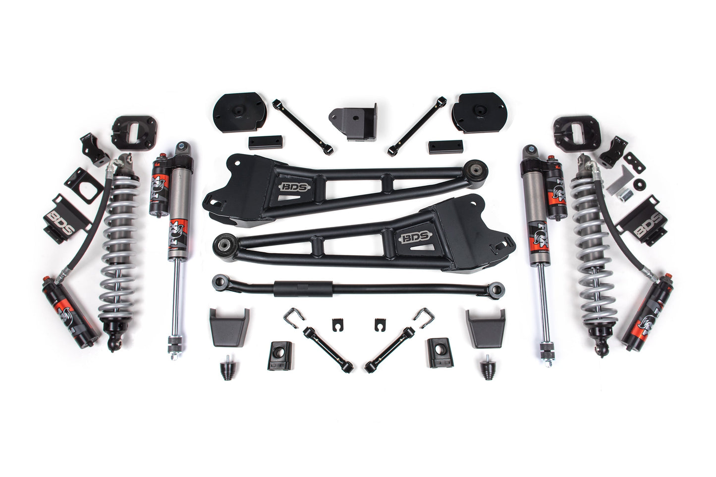 BDS 3 Inch Lift Kit FOX 2.5 Performance Elite Coilover Conversion Radius Arm for Ram 2500 Diesel 4WD (2014–2018) (2025–2026)
