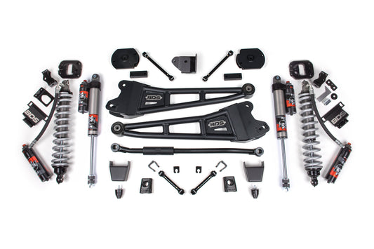 BDS 3 Inch Lift Kit FOX 2.5 Performance Elite Coilover Conversion Radius Arm for Ram 2500 Diesel 4WD (2014–2018) (2025–2026)