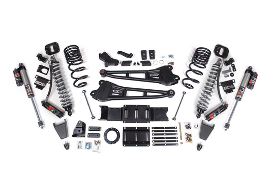 BDS 4 Inch Suspension Lift Kit w/ Radius Arms & FOX 2.5 Performance Elite Coil-Overs Ram 2500 Diesel 4WD (2019–2024)) 4WD Diesel