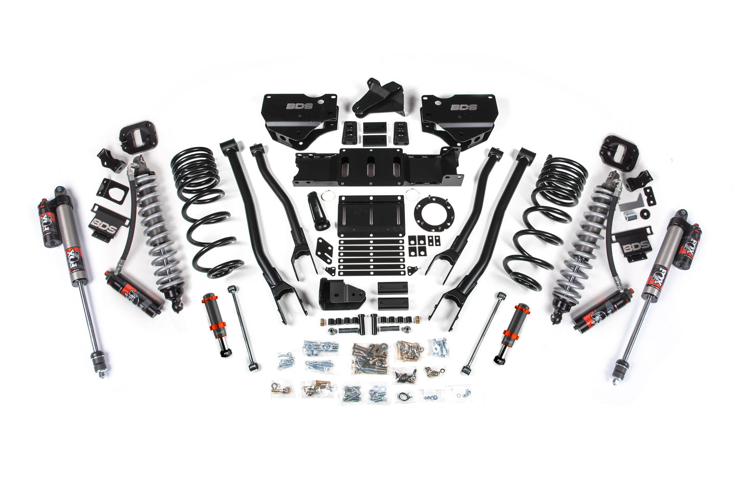 BDS 6 Inch Lift Kit 4-Link FOX 2.5 Performance Elite Ram 2500 4WD Diesel (2019–2024)