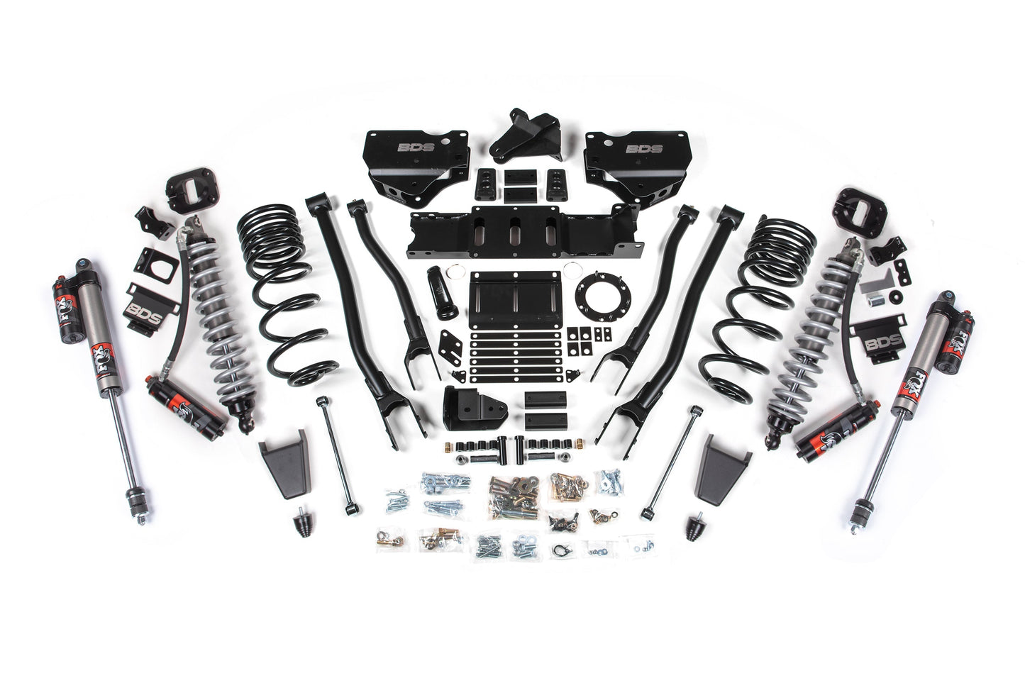 BDS 6 Inch Lift Kit 4-Link FOX 2.5 Performance Elite Ram 2500 4WD Diesel (2019–2024)