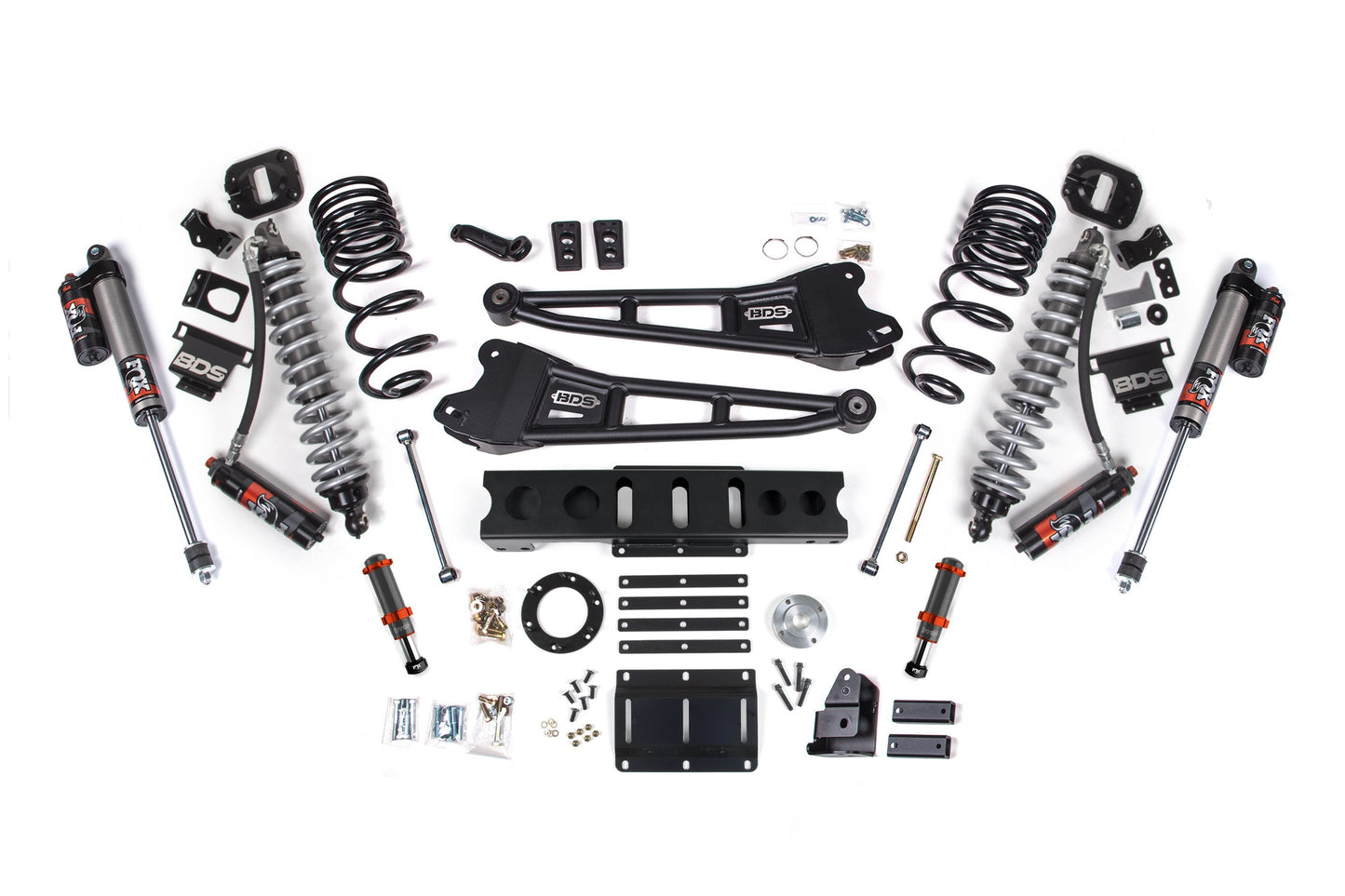 BDS 4 Inch Lift Kit  FOX 2.5 Coil-Overs Ram 2500 Diesel (2014-2018)