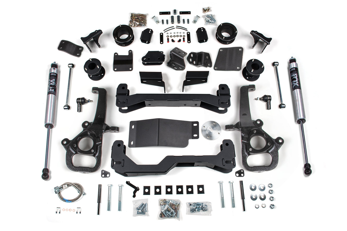 BDS 4 Inch Suspension Lift Kit w/ NX2 Nitro Shocks Ram 1500 4WD w/ Factory Air Ride (2025–2026)