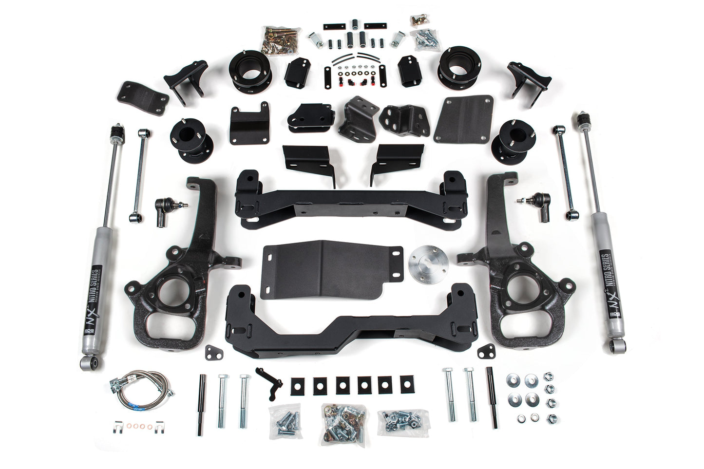 BDS 4 Inch Suspension Lift Kit w/ NX2 Nitro Shocks Ram 1500 4WD w/ Factory Air Ride (2025–2026)
