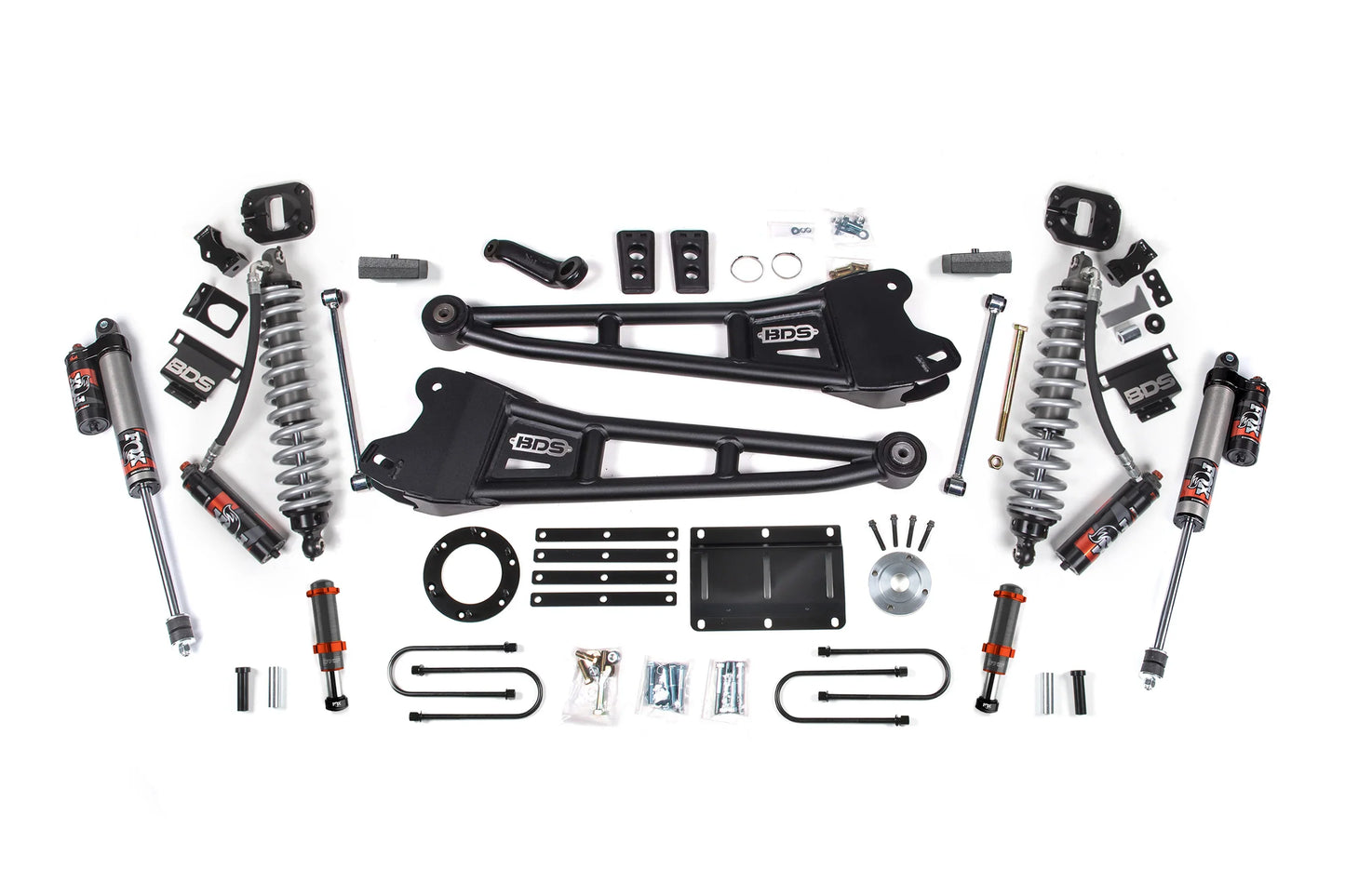 BDS 6 Inch Lift Kit Radius Arm FOX 2.5 Performance Elite Ram 3500 Diesel 4WD (2013–2018)
