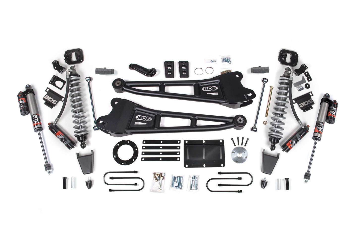 BDS 6 Inch Lift Kit Radius Arm FOX 2.5 Performance Elite Ram 3500 Diesel 4WD (2013–2018)