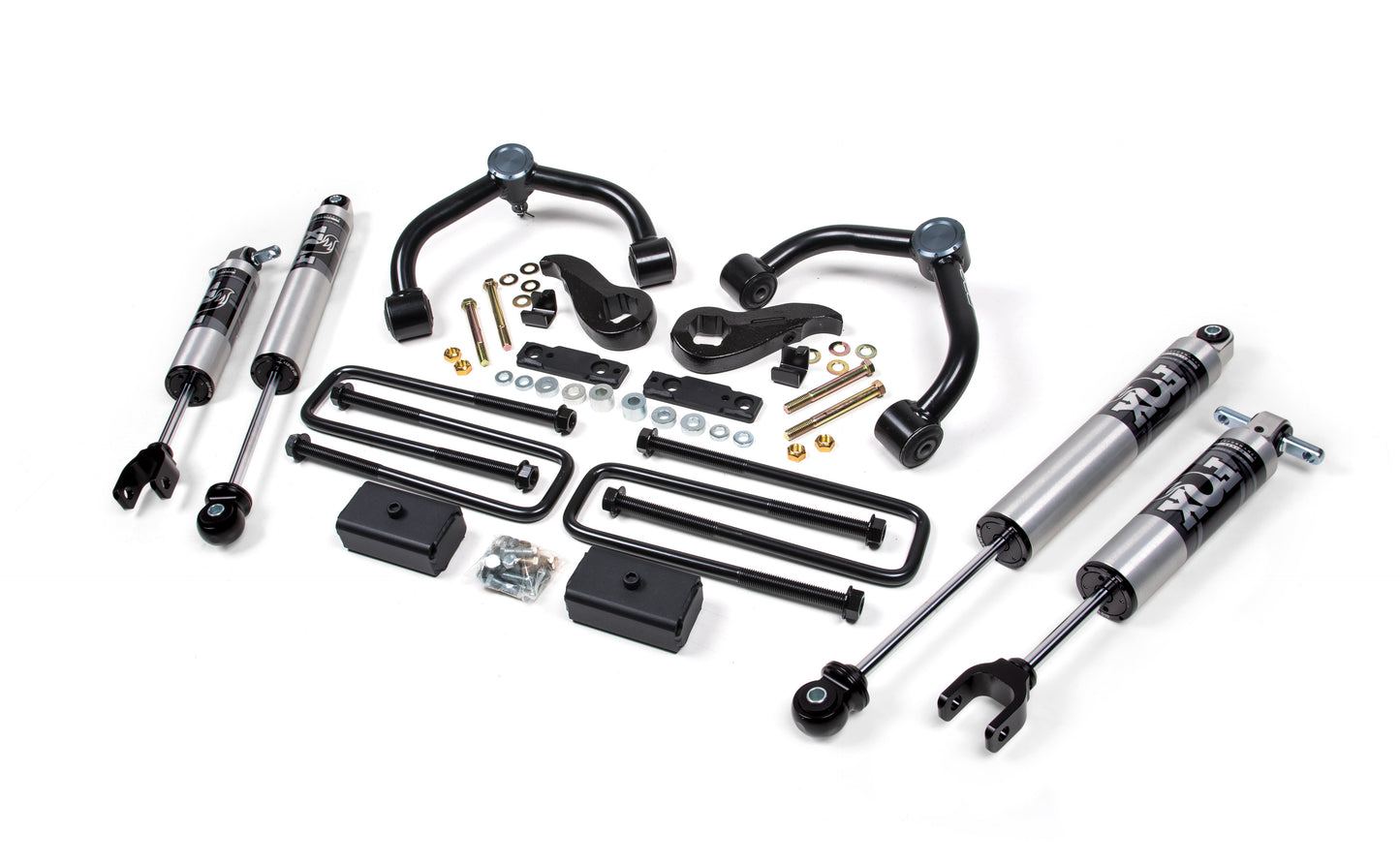 BDS 3 Inch Lift Kit FOX 2.5 Performance Series HTO for Chevy Silverado or GMC Sierra 2500HD/3500HD (2020–2026)