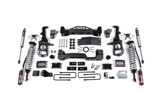 BDS 4 Inch Suspension Lift Kit w/ FOX 2.5 Performance Elite Coil-Overs Ford F-150 4WD (2021–2026)