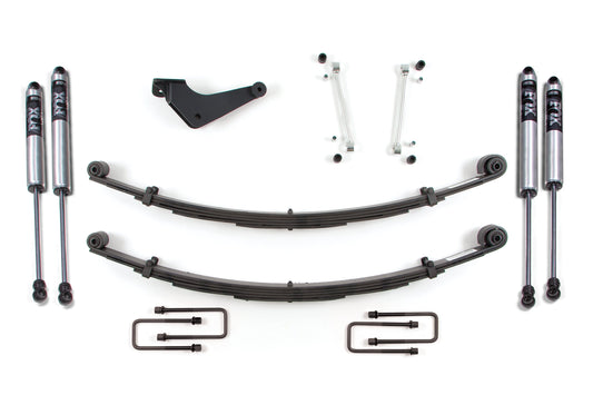 BDS Suspension 2 Inch Leveling Kit w/ FOX 2.0 Shocks Ford F250 & F350 Super Duty 4WD (1999–2004)