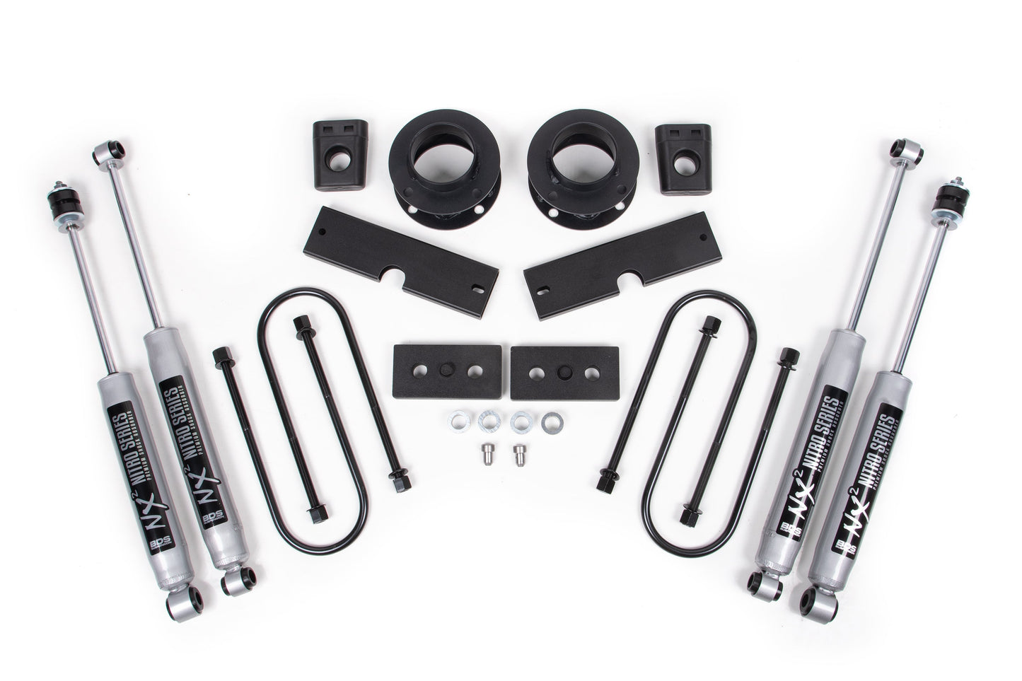 BDS 2 Inch Leveling Lift Kit Ram 3500 Rear Air Ride 4WD (2013–2026)