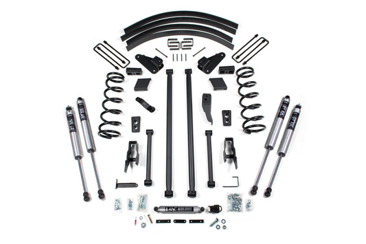 BDS Suspension 5 Inch Long Arm Suspension Lift Kit Dodge Ram 2500 3500 4WD (2000–2002)