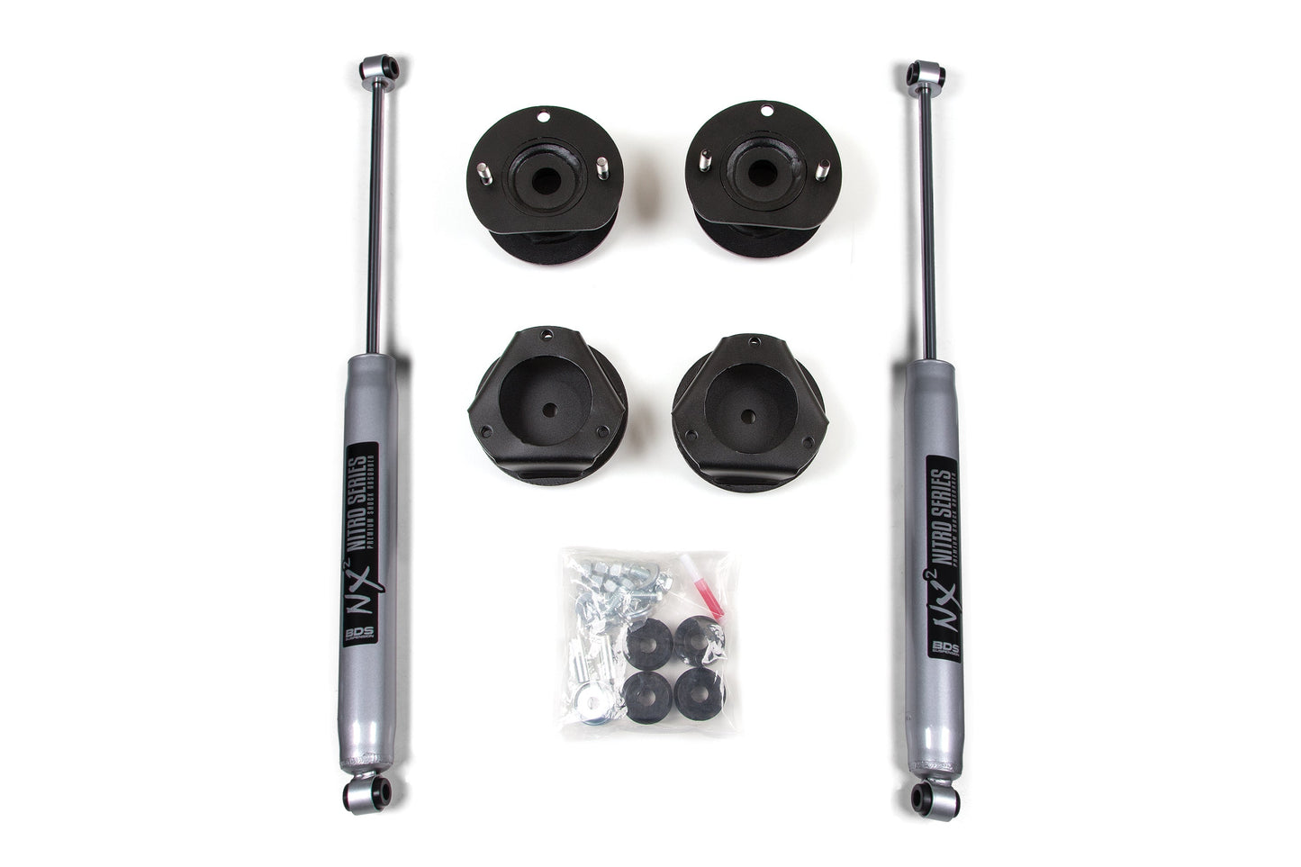 BDS 2 Inch Lift Kit Chevy Trailblazer & GMC Envoy (2002–2009)