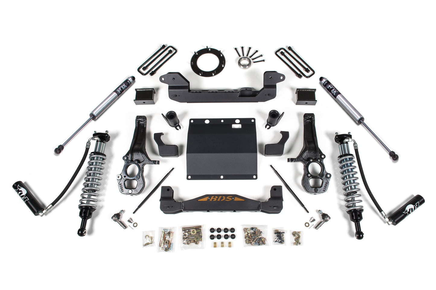 BDS Suspension FOX 2.5 Coilover 5.5 Inch Lift Kit Chevy Colorado GMC Canyon 4WD (2015-2022)