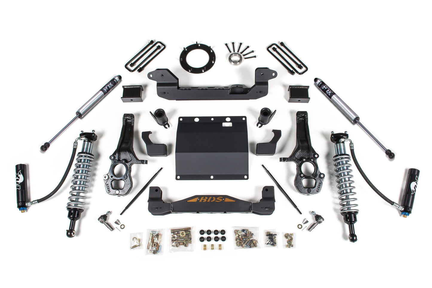 BDS Suspension FOX 2.5 Coilover 5.5 Inch Lift Kit Chevy Colorado GMC Canyon 4WD (2015-2022)
