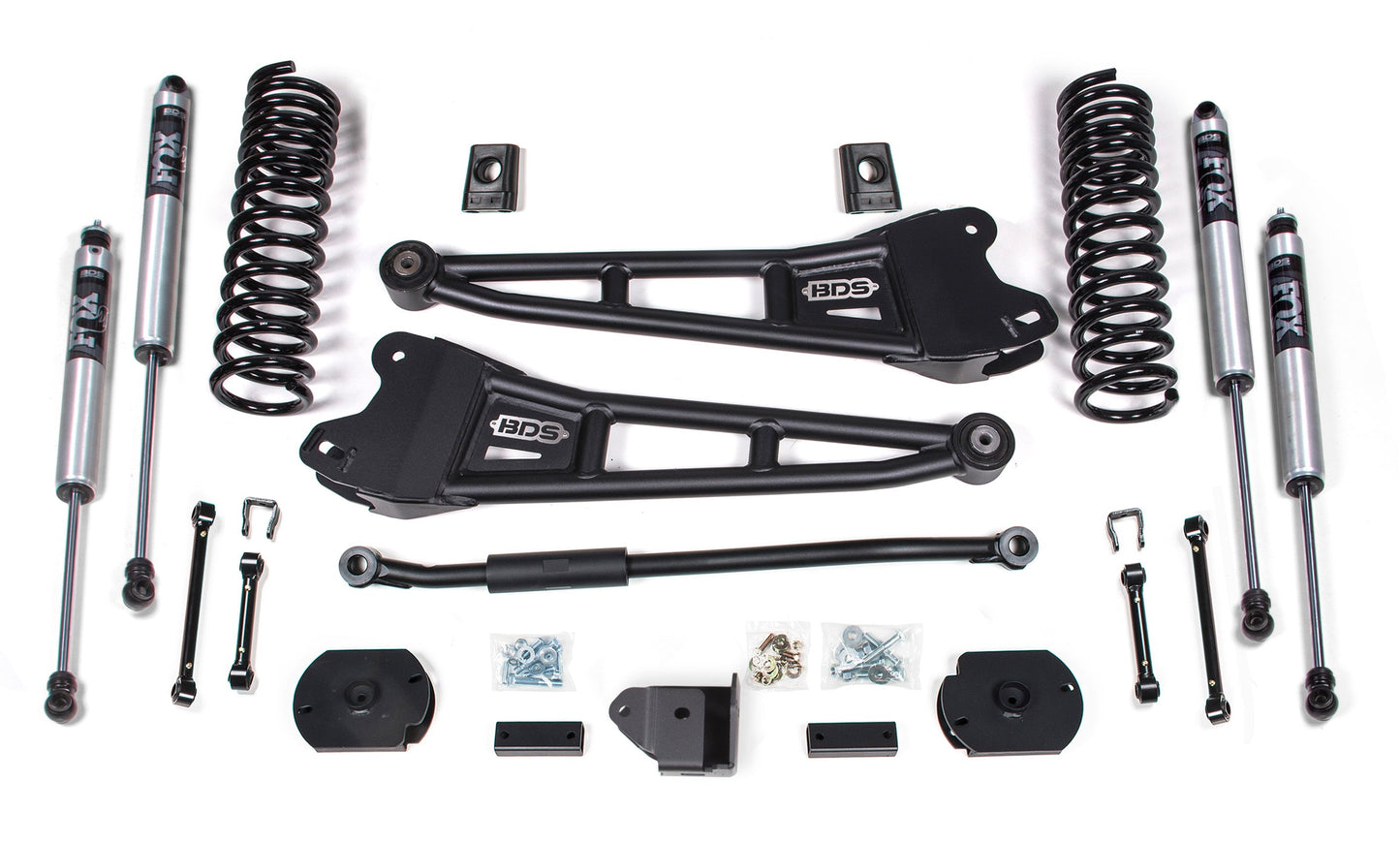 BDS 3 Inch Lift Kit Radius Arm Ram 2500 Diesel 4WD (2019–2024)