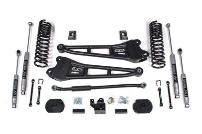 BDS 3 Inch Lift Kit Radius Arm Ram 2500 Diesel 4WD (2019–2024)
