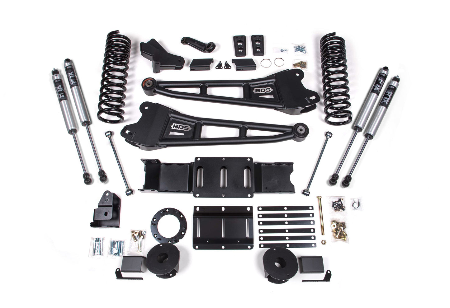 BDS 5.5 Inch Radius Arm Lift Kit Ram 2500 Rear Air Ride Gas 4WD (2019–2024)