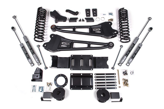 BDS 5.5 Inch Radius Arm Lift Kit Ram 2500 Rear Air Ride Gas 4WD (2019–2024)