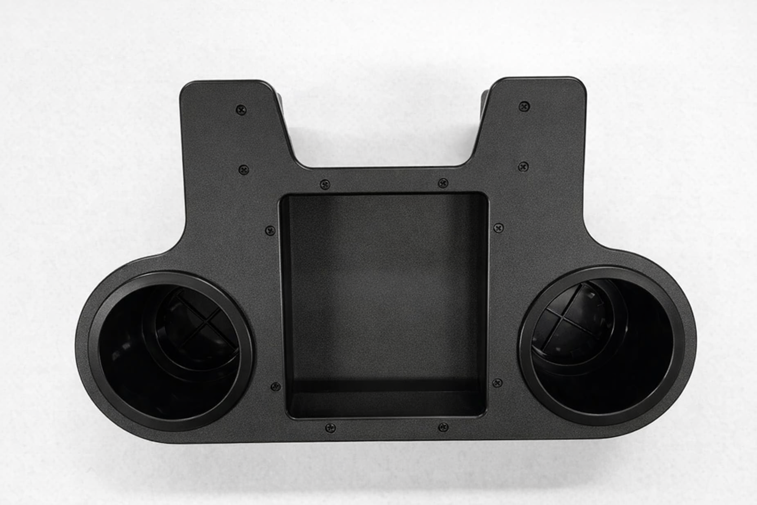 GripTurf Dash Caddy for Mercedes Sprinter chassis shown in a studio shot with dual cup holders.