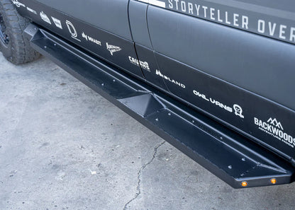 Sprinter/Transit EKKO and Open Trail Side Steps – Short/Flat Version (Fits Driver & Passenger Side)