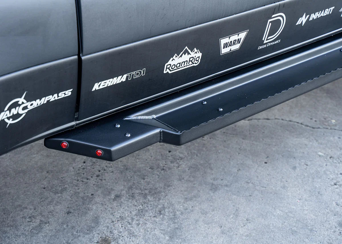 Sprinter Side Steps – Long / Flat Version (Driver Side)