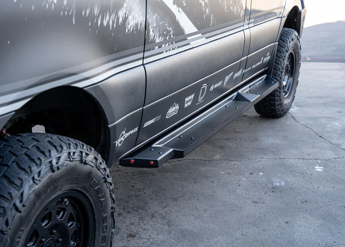 Sprinter Side Steps – Long / Flat Version (Driver Side)
